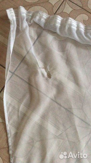 Шторы и тюль бу