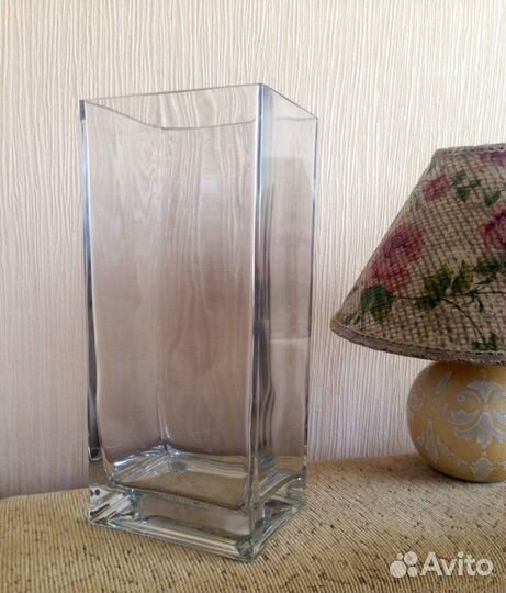 Стекляная ваза + саше IKEA