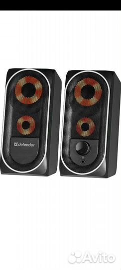 Колонки компьютерные 8Вт Defender Solar 2, подсвет