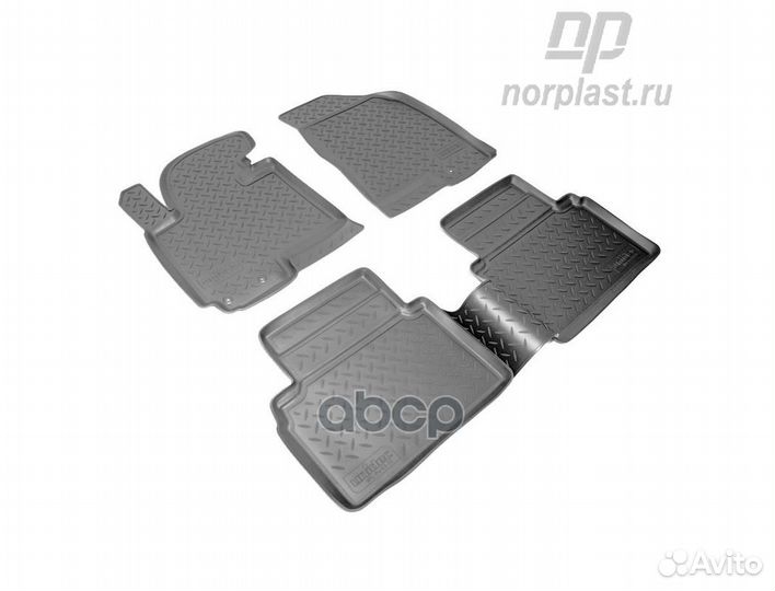 Коврики салона (полиуретан) NPL-Po-43-55 norplast