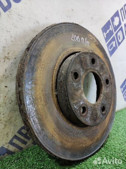 Диск тормозной передний правый Ford Focus 2 седан