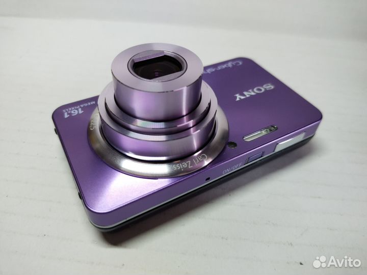 Sony Cyber-shot DSC-W570 Purple Vintage Cam