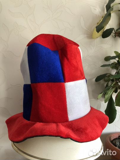 Шляпа шапка болельщика клоуна