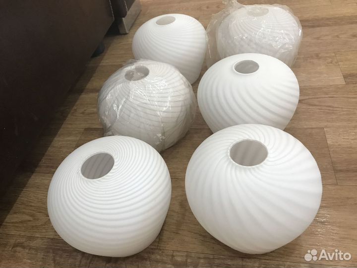 Плафоны для люстры стеклянные