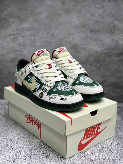 Кроссовки Nike Sb dunk low Stussy Мужские