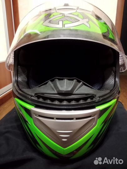 Мото шлем размер S
