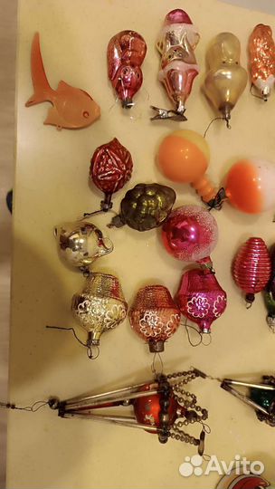 Елочные игрушки СССР