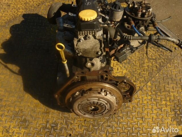 Контрактный двигатель Opel X16SZ 1.6 i 71 л/с