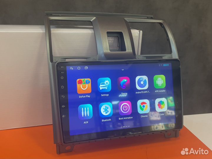 Магнитола на андроиде для УАЗ Патриот 12-16г