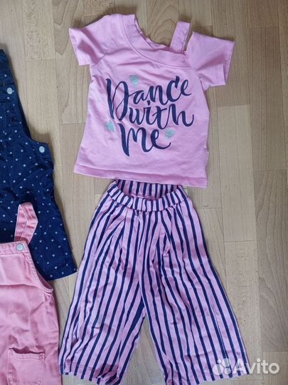 Вещи пакетом для девочки 98 104