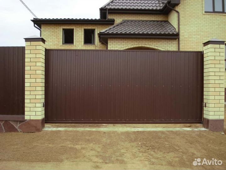 Откатные ворота 