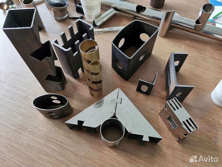 Лазерная резка профильной труб