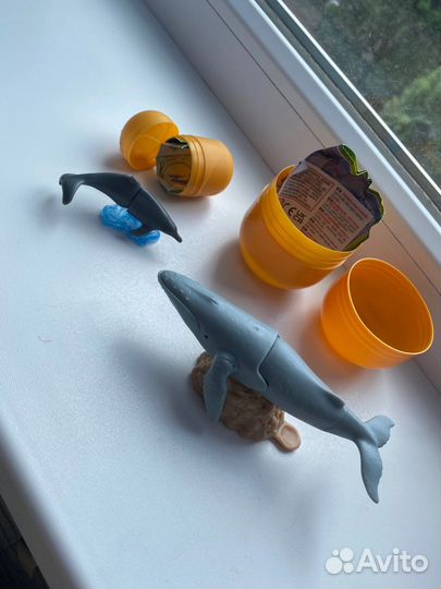 Игрушки из киндер макси натунс