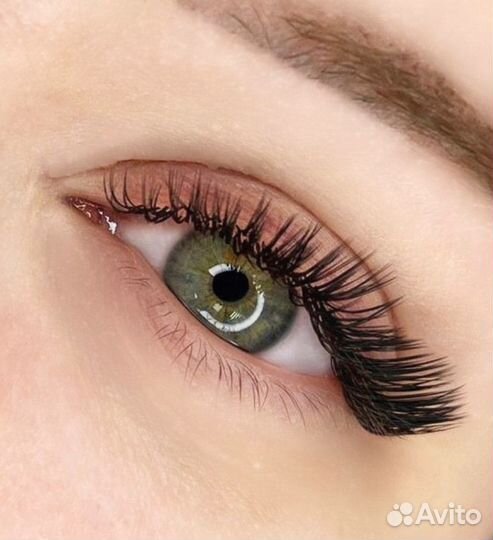 Наращивание ресниц,ламинирование бровей