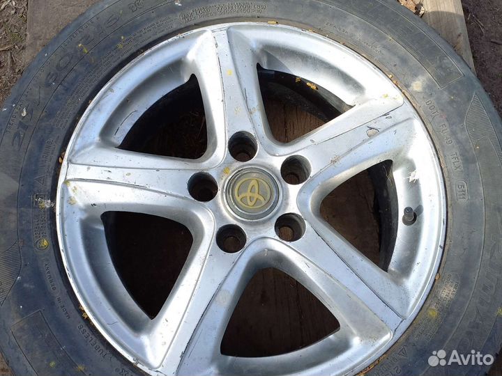 Литые диски r16 toyota