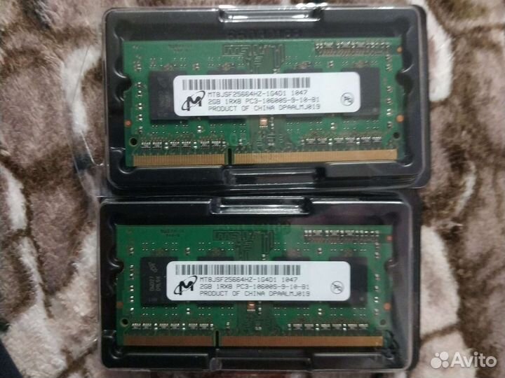 Оперативная память ddr3 для ноутбука