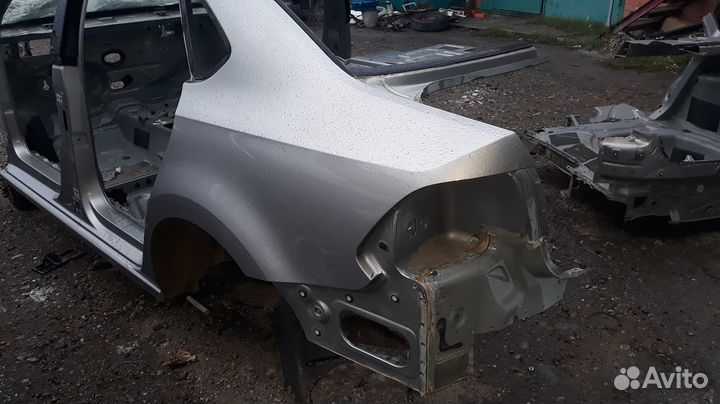 Крыло заднее левое volkswagen polo sedan
