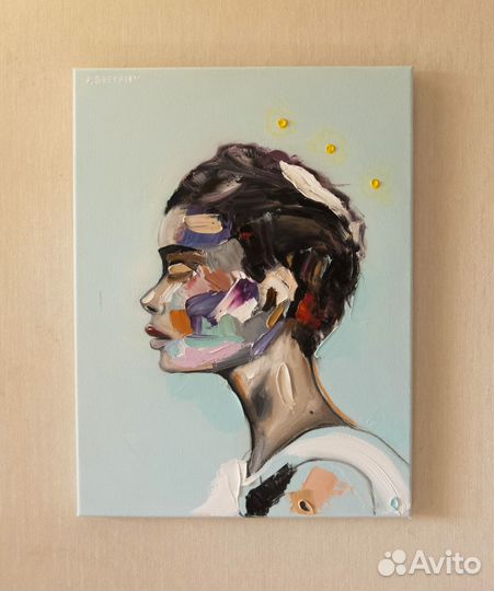 Интерьерная картина маслом на холсте