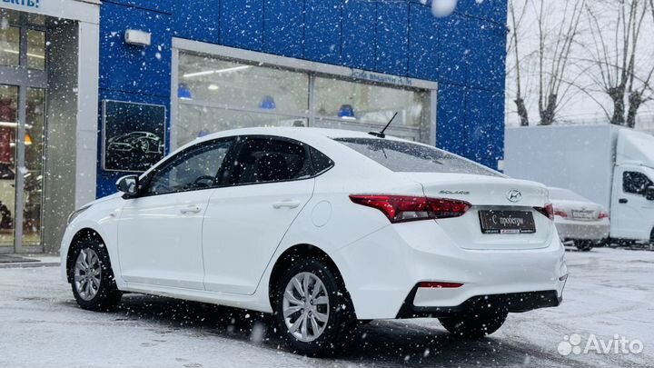 Hyundai Solaris 1.4 AT, 2018, 165 237 км