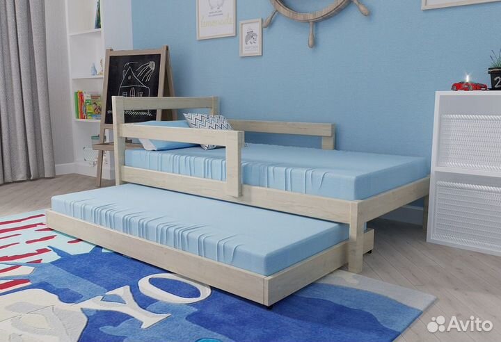 Кровать из массива березы