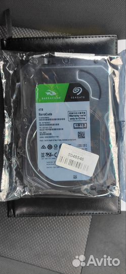 Жесткий диск SATA-3 4TB SeaGate BarraCuda (Новый)