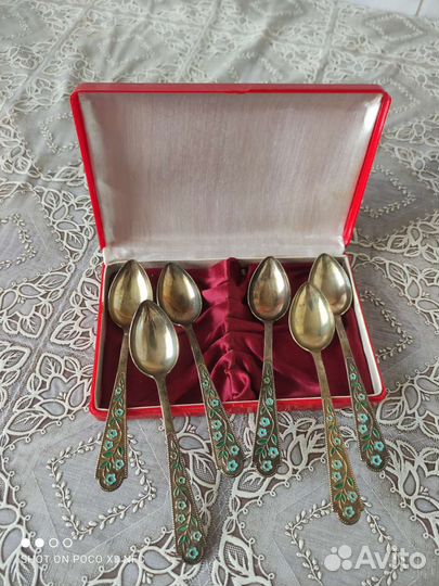 Серебряные ложки СССР новые без использования