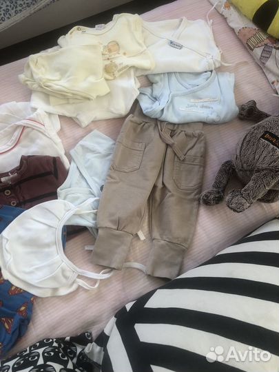 Детские вещи пакетом от 0 до года