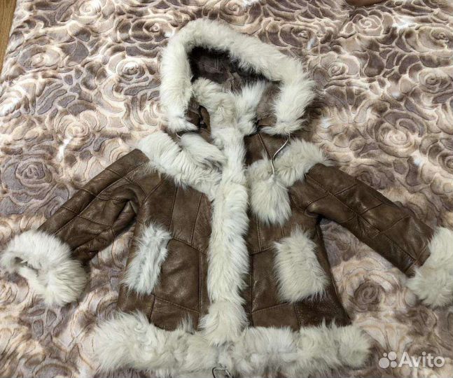 Дублёнка для девочек