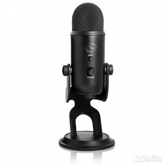 USB-Микрофон Logitech Blue Yeti, черный (988-0002