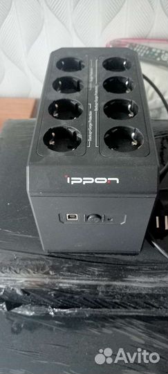 Ибп ippon Back Comfo Pro II 1050 black