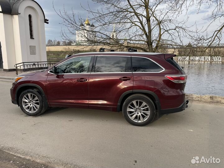 Toyota Highlander 3.5 AT, 2014, 120 940 км