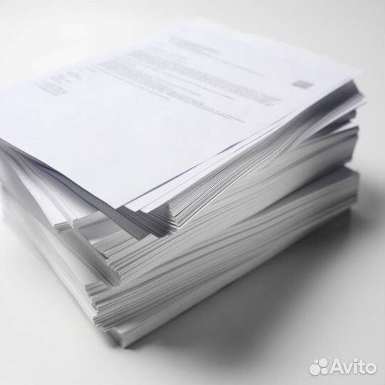 Распечатка документов, чертежей разных форматов