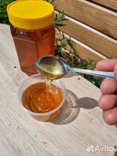 Мёд цветочный Алтайский. Свежий 2023г. С пасеки