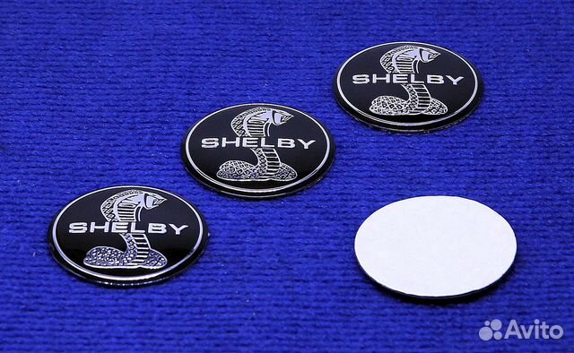 Комплект 3D наклеек диска Ford Shelby Mustang 56 м