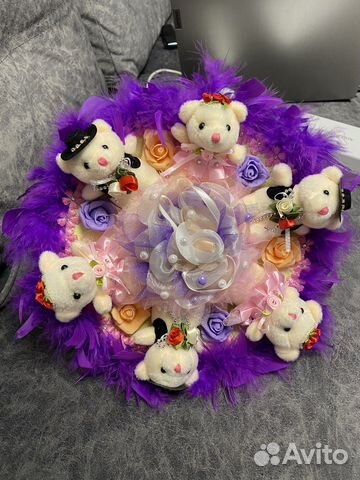 Букет из игрушек