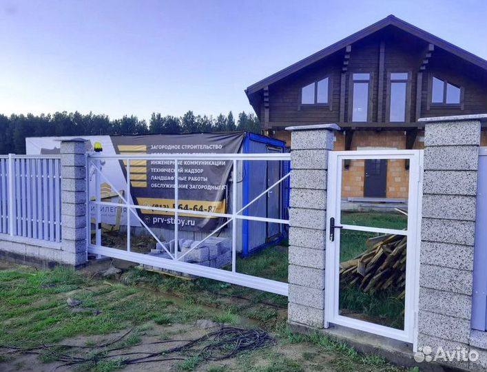 Откатные ворота в наличии