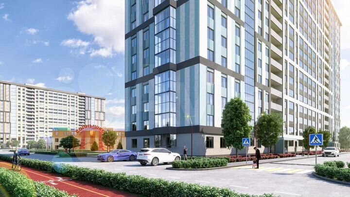 3-к. квартира, 77,4 м², 11/18 эт.