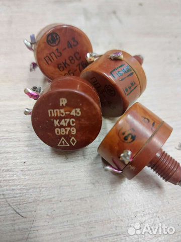 Потенциометры пп3-43