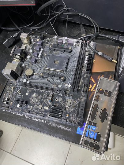 Материнская плата Asrock B550m