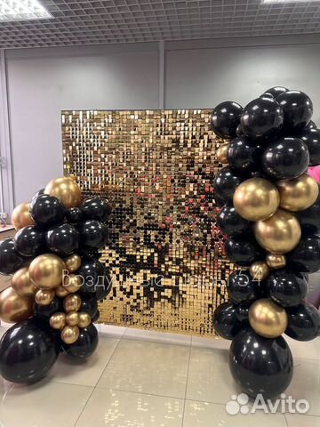 Фотозона из пайеток в аренду