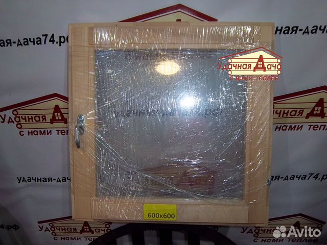 Окно для бани (600х600 мм)