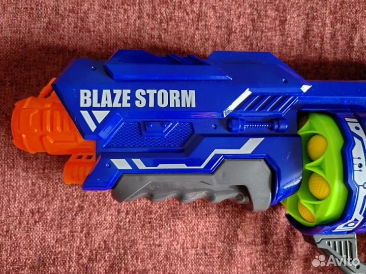 Автомат Blaze Storm с мягкими пулями на батарейках