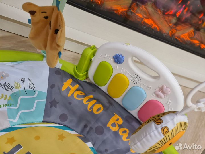 Развивающий коврик с пианино