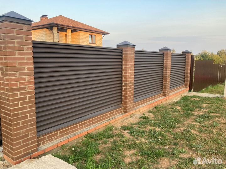 Забор Еврожалюзи