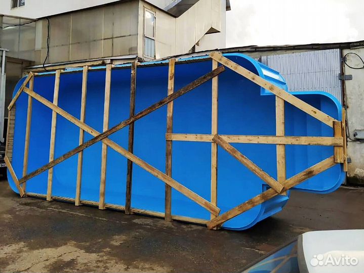 Бассейн 7х3 из пластика