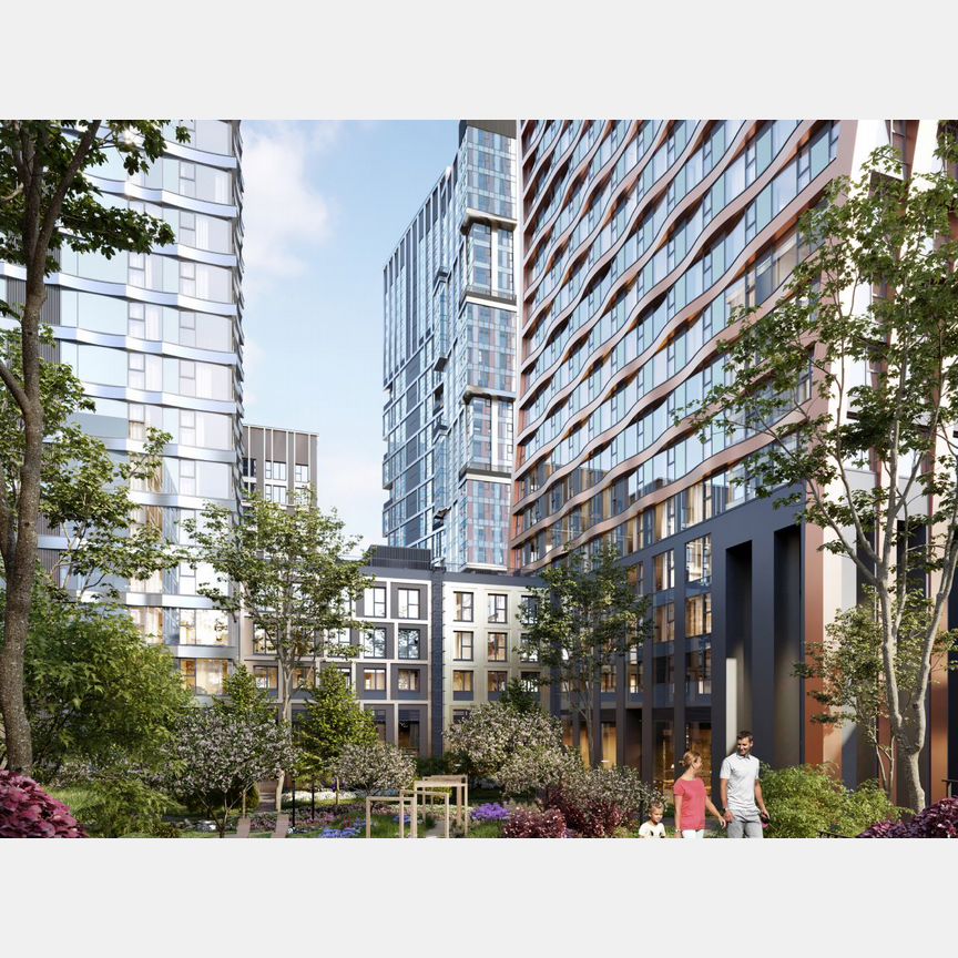 3-к. квартира, 86,8 м², 27/48 эт.