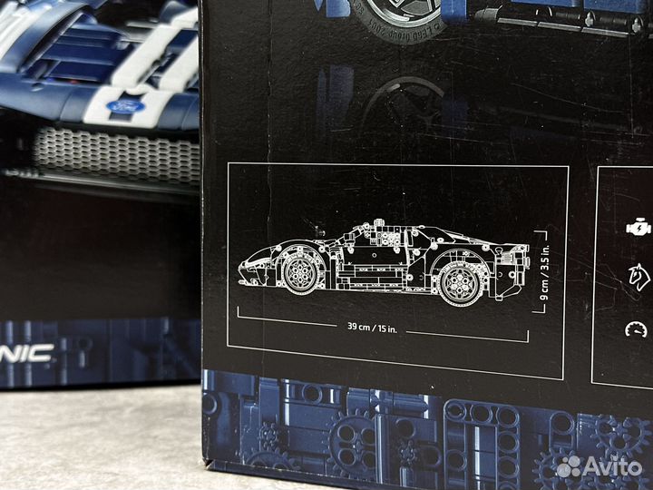 Lego Technic 42154 Ford GT2022 Оригинал