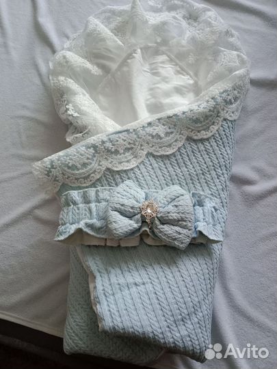 Конверт на выписку для мальчика весна осень