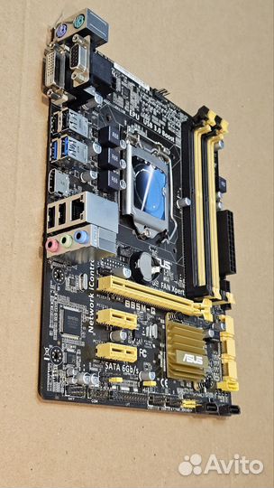 Материнская плата asus B85M-G сокет 1150