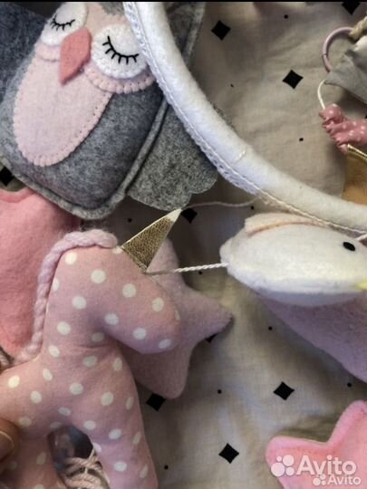 Мобиль из фетра